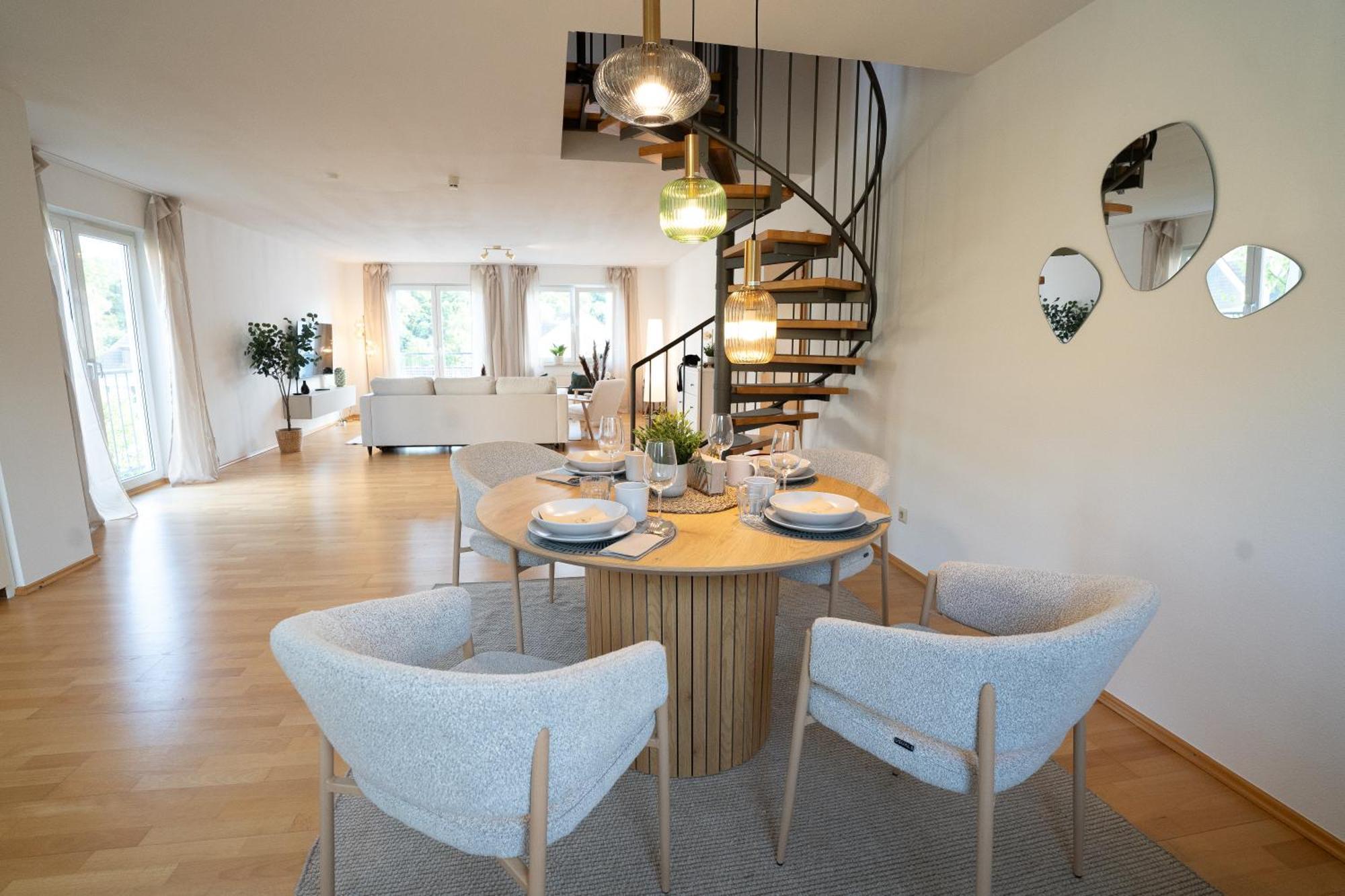Stilvolle Maisonette Mit Charme Bad Honnef Exterior foto